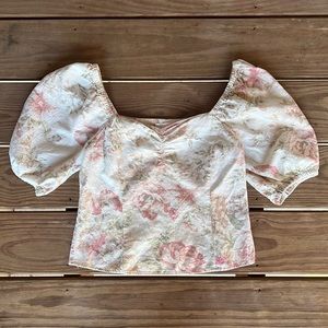 Linen Blend Top